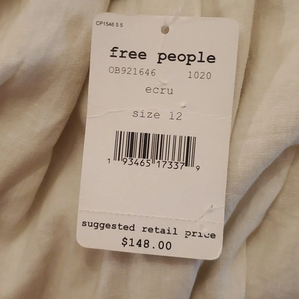 Free People Santorini maxi dress in ecru - Picture 4 of 5